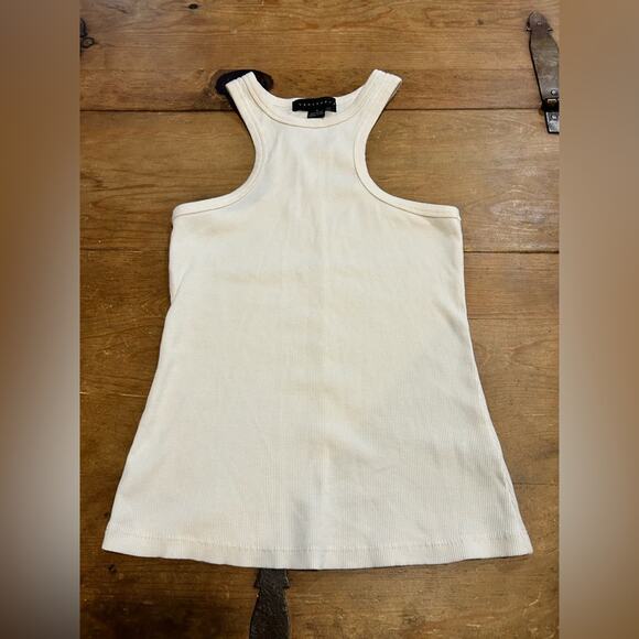 Woman’s Sanctuary Cream Tank Top Size Small - Picture 1 of 4